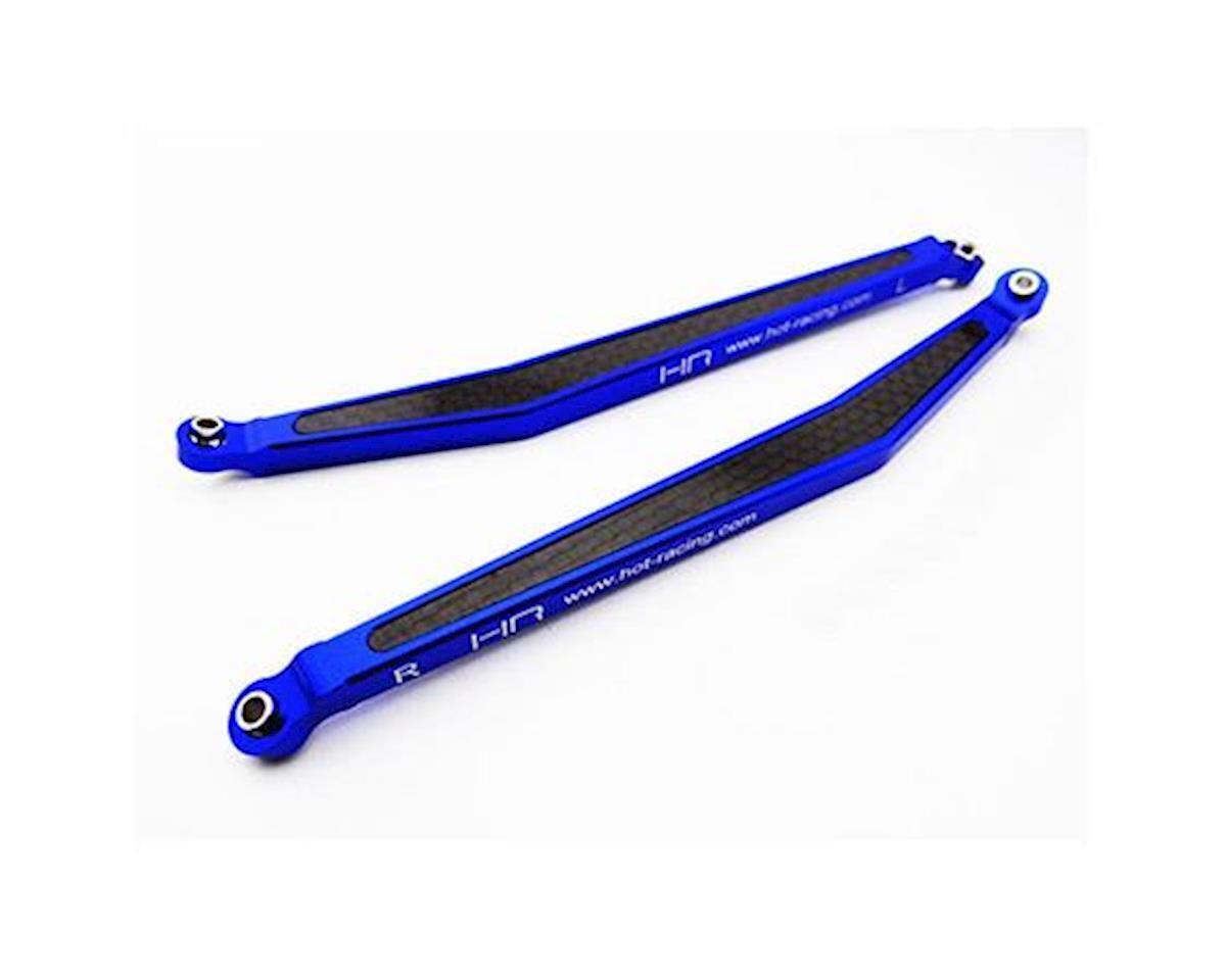 Axial Yeti Aluminum Rear Upper Suspension Link Set (Blue) (2)