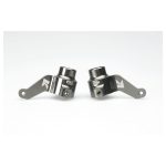 High-performance RC car wheel hubs with metal construction and precise fit.