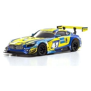 Kyosho Mini-Z Mercedes-AMG GT3 No.5 Body - Blue/Yellow