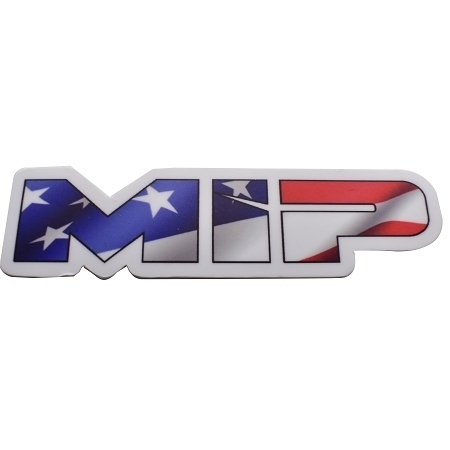 MIP American Flag Die Cut Vinyl Sticker 3.73 x 1 MIP5106