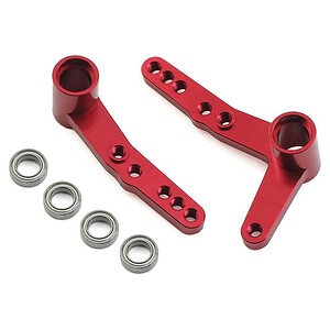 MST FXX Alum. steering arm set (red)