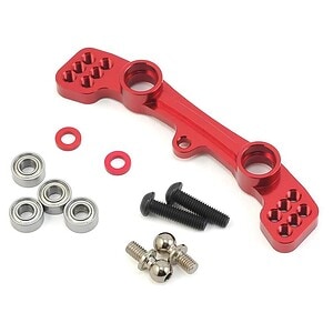 MST RMX 2.0 Aluminum Steering Joint Plate (Red)