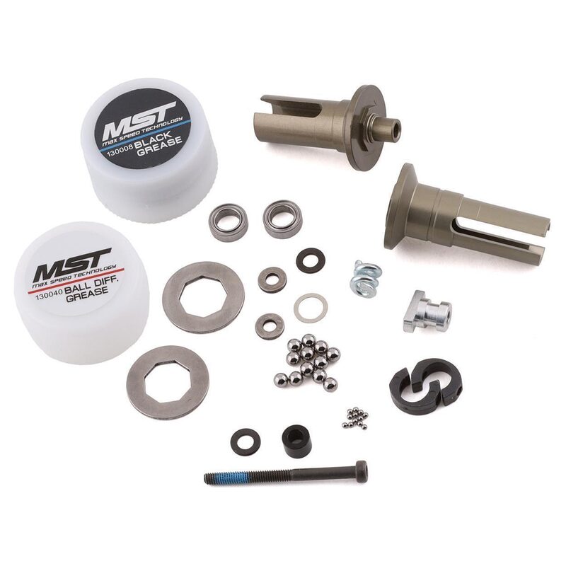 MST RMX 2.0 alum. spur gear ball diff. set