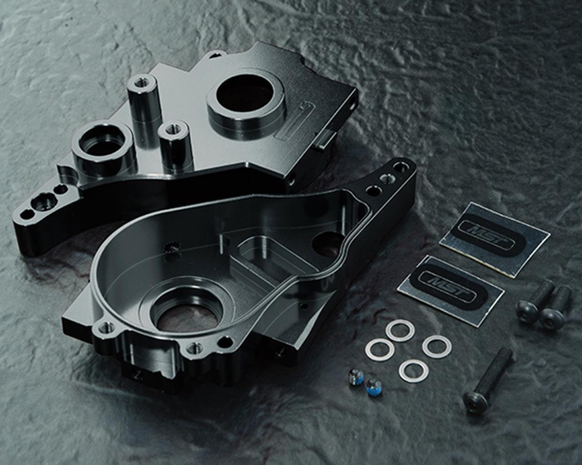 MST RMX 2.0 alum. spur gearbox driving set (black)