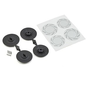 MST Wheel hubs w/disc shape (large)