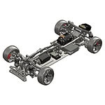 MST MRX-S 1/10 RWD Electric Drift Car Kit (No Body)