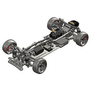 MST MRX-S 1/10 RWD Electric Drift Car Kit (No Body)
