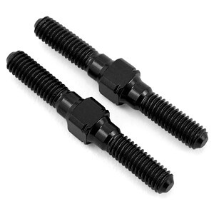 MST Alum. reinforced turnbuckle 3X25 (black) (2)