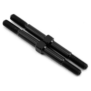 MST Alum. reinforced turnbuckle 3X40 (black) (2)