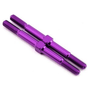 MST Alum. reinforced turnbuckle 3X40 (purple) (2)