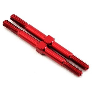 MST Alum. reinforced turnbuckle 3X40 (red) (2)
