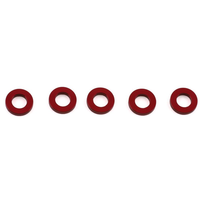 MST Alum. spacer 3X5.5X1.0 (5) (red) - mxs-820026r-jpg MST Alum. spacer 3X5.5X1.0 (5) (red)