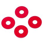 MST Wheel hub spacer 0.5 (red) (4)