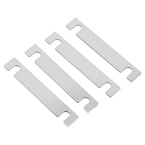 MST Suspension mount spacer 0.5mm (4) (silver)