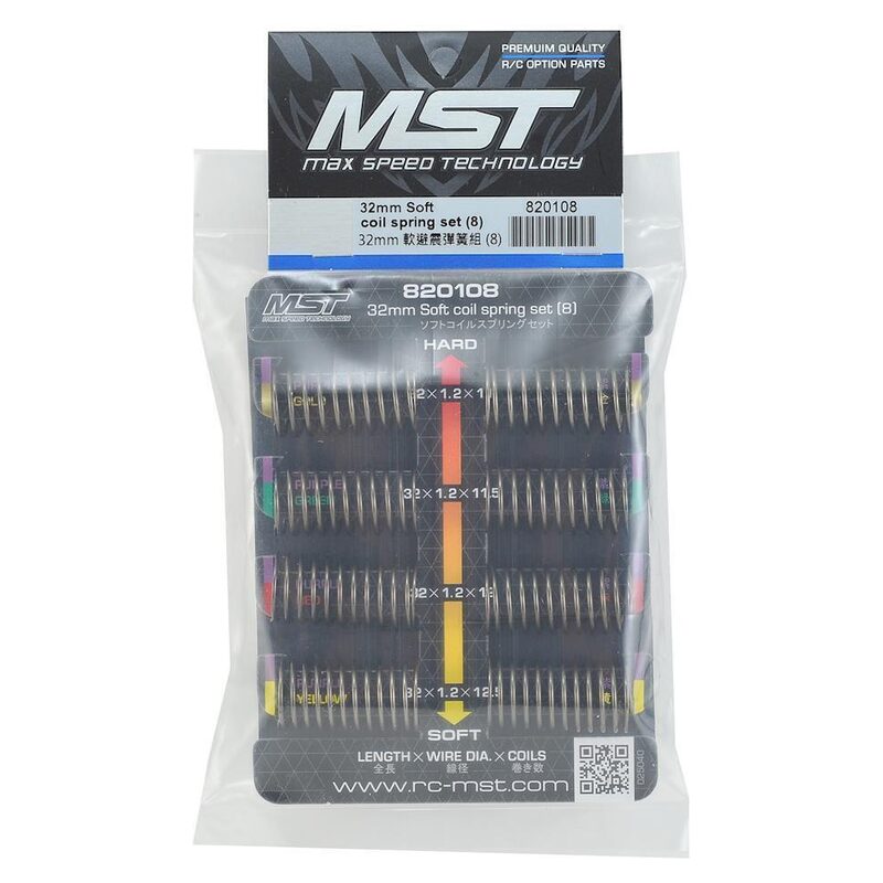 MST 32mm Soft coil spring set (8) MXS-820108