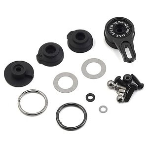 MST Alum. 8-adjusting servo saver (black)