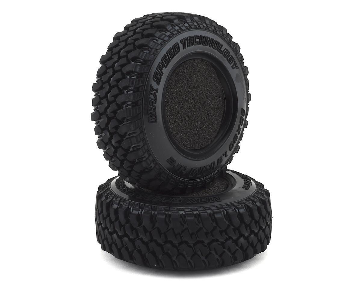 MST KM 1.9  Crawler Tire (2) (30x90mm) (Soft)