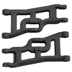 RPM  Offset-Compensating Front A-arms for the Traxxas Slash 2wd & Nitro Slash - Black RPM70552