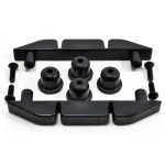 RPM  Body Skid Rails fits most 1/5 - 1/12 bodies RPM70592