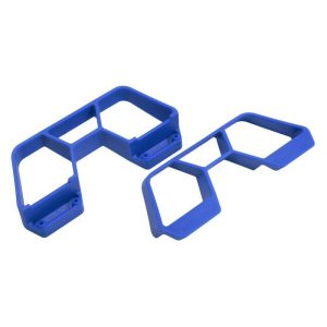 RPM  Nerf Bars for the Traxxas 1/10th scale Rally & LCG Slash 4x4 - Blue RPM70655