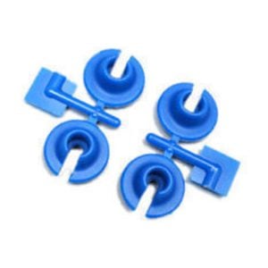 RPM Blue Shock Spring Cups - Losi Traxxas Assoc. MGT & HPI Savage Shocks RPM73155
