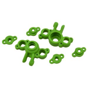 RPM  Green Axle Carriers for the Traxxas 1/16th Scale Mini E-Revo & Mini Slash RPM73164