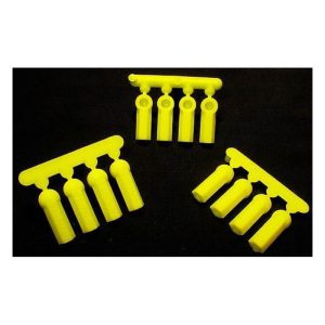 RPM  Heavy Duty Rod Ends Yellow (12pcs) RPM73377