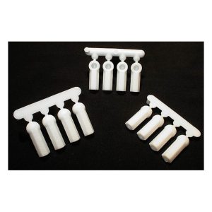 RPM  Heavy Duty Rod Ends White (12pcs) RPM73381