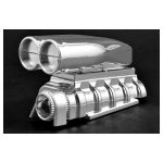 RPM  Shotgun Style Mock Intake & Blower for most 1/12th - 1/8th Scale Bodies RPM73543