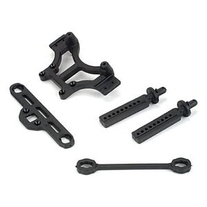 RPM  T-Maxx & E-Maxx Shock Tower & Body Mounts-Black RPM80162
