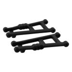 RPM  Rear A-Arms for Traxxas Elec. Stampede 2wd & Rustler Black RPM80182