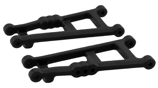 RPM  Rear A-Arms for Traxxas Elec. Stampede 2wd & Rustler Black RPM80182