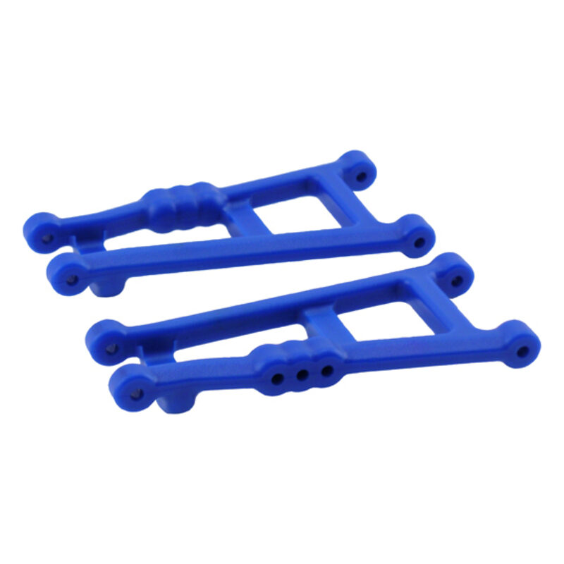 RPM  Rear A-Arms for Traxxas Elec. Stampede 2wd & Rustler Blue RPM80185