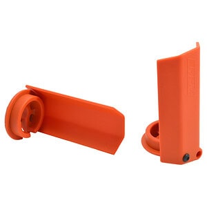 RPM  Orange Shock Shaft Guards for Traxxas X-Maxx RPM80438