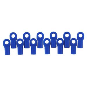 RPM Short Rod Ends Blue RPM80475