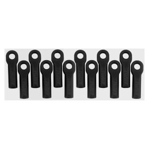 RPM  Long Rod Ends for Traxxas Slash 4x4 and Rustler 4x4 Black RPM80512