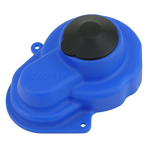 RPM  Sealed Gear Cover for Traxxas e-Rustler/Stampede 2wd/Bandit/Slash Blue RPM80525