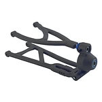 RPM  Revo True-Track Rear A-Arm Conversion Kit-Black RPM80562