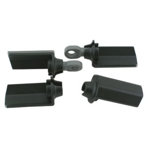 RPM  Shock Shaft Guards for most Associated 1/10 Scale Shocks Black RPM80572