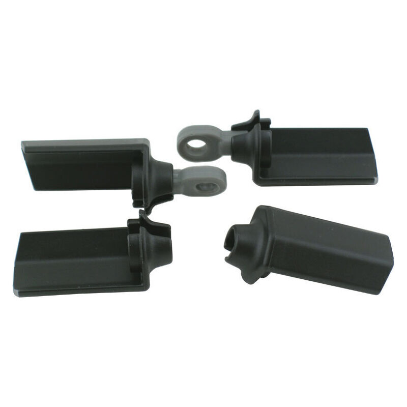 RPM  Shock Shaft Guards for most Associated 1/10 Scale Shocks Black RPM80572