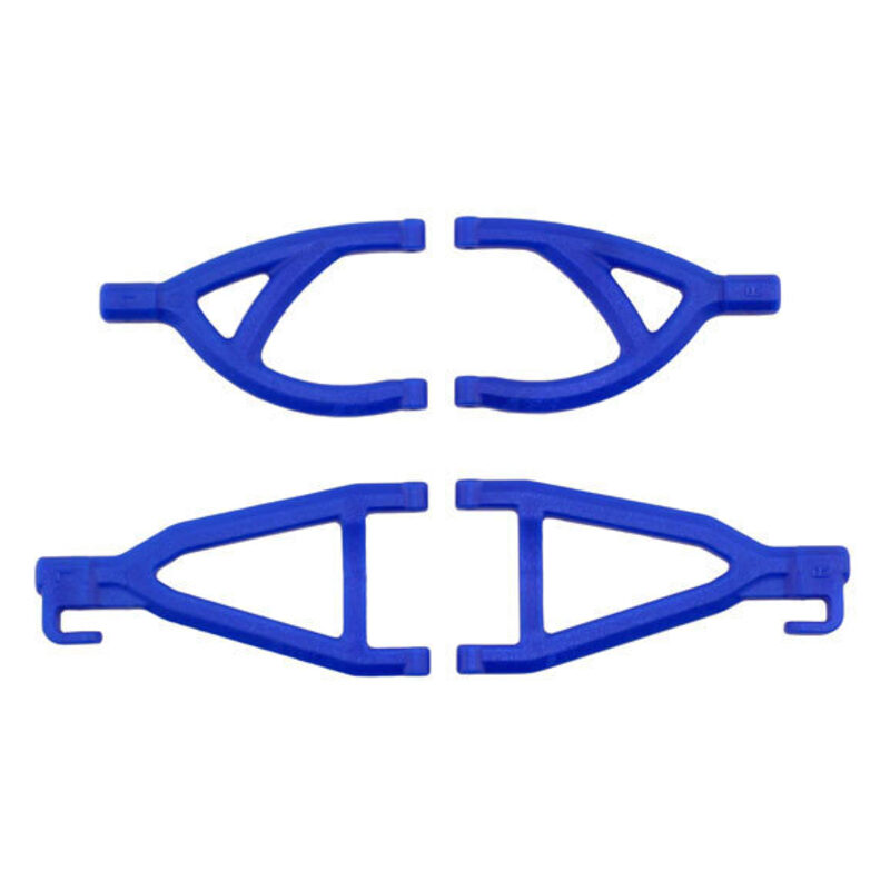RPM  Rear Upper/Lower A- Arms for Traxxas 1/16 E-Revo Blue RPM80605