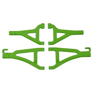 RPM  Front Upper/Lower A-Arms for Traxxas 1/16 E Revo Green RPM80694