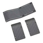 RPM  T-Maxx & E-Maxx Three Piece Skid Plate Set-Black RPM80772
