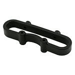 RPM  Front Bumper Mount for Traxxas Revo Black RPM80802