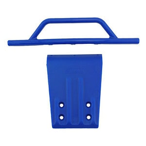 RPM  Front Bumper & Skid Plate for Traxxas Slash/Nitro Slash Blue RPM80955