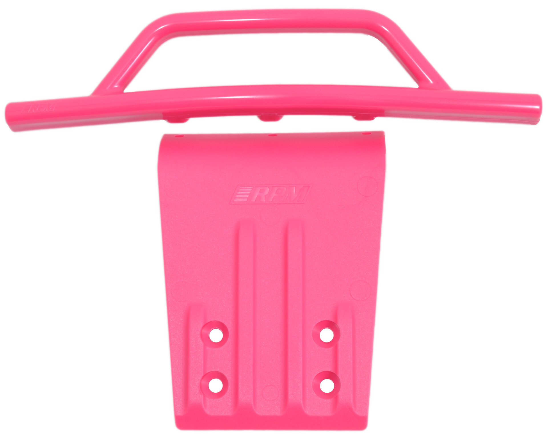 RPM Front Bumper and Skid Plate for Traxxas Slash 2wd & Nitro Slash Pink RPM80957 - rpm80957-jpg RPM Front Bumper and Skid Plate for Traxxas Slash 2wd & Nitro Slash Pink RPM80957