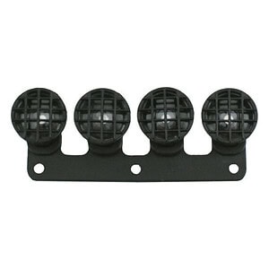 RPM  Front Bumper Light Canister Set for RPM Front Bumper or Traxxas Nitro Slash Black RPM80982
