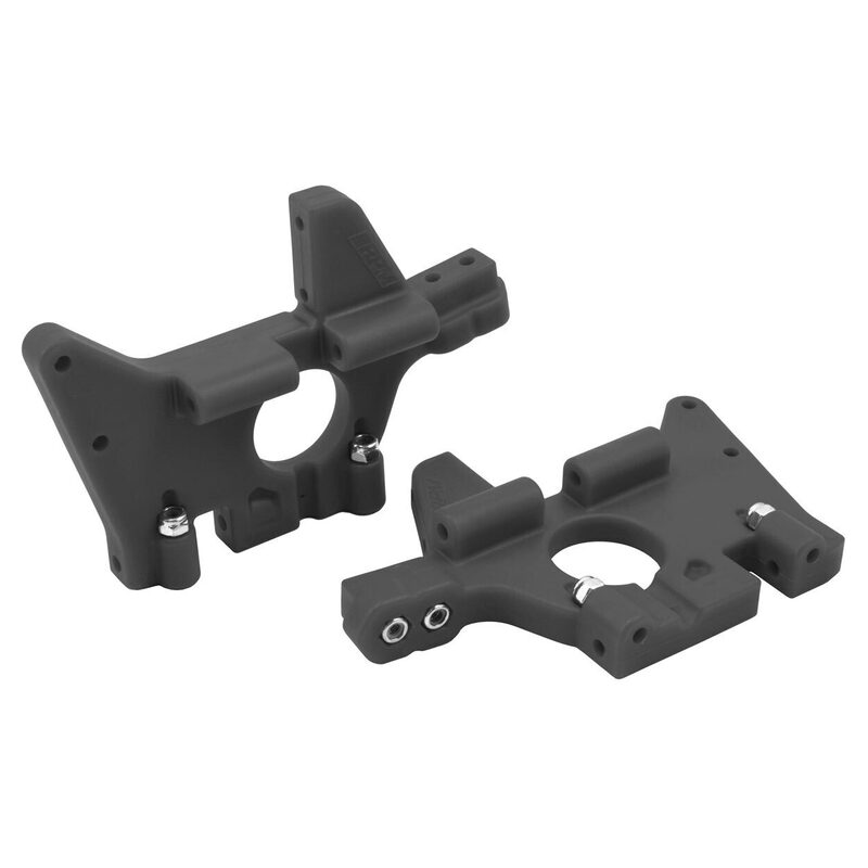 RPM Front Bulkheads for the Traxxas T-Maxx & E-Maxx-Black RPM81062 - rpm81062-jpg RPM Front Bulkheads for the Traxxas T-Maxx & E-Maxx-Black RPM81062