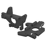 RPM  Rear Bulkheads for the Traxxas T-Maxx & E-Maxx-Black RPM81072