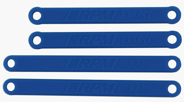 RPM  Heavy Duty Camber Link for Traxxas e-Rustler & Stampede 2wd Blue RPM81265